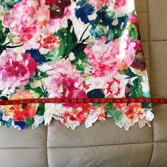 NWOT Donna Ricco Multi-Color Floral - Picture 9 of 15